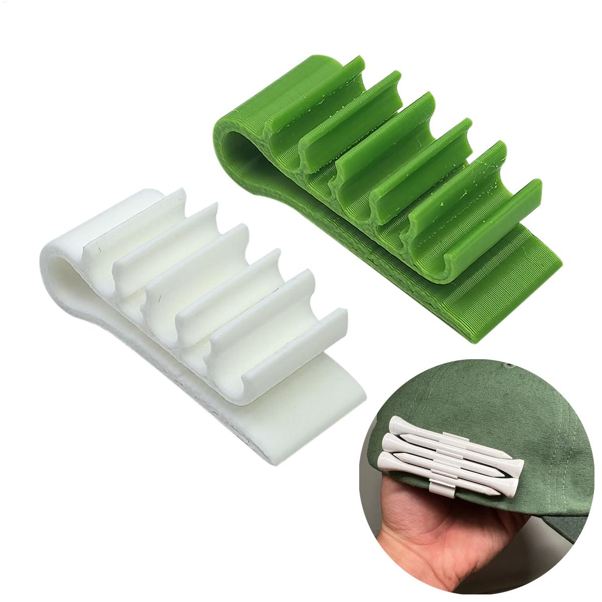 Golf Equipment Holder - 3D Gedrukt Golf Tee Hoed Rand
