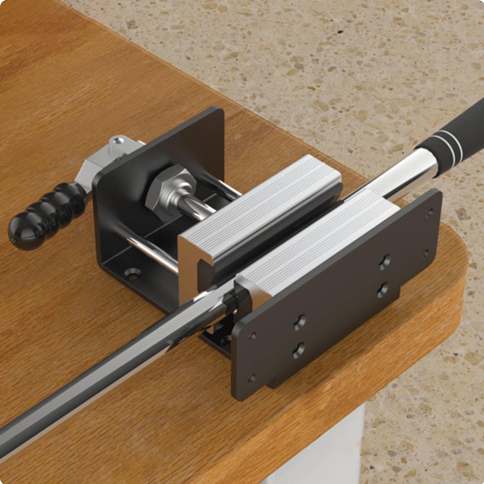 Golf Equipment Holder - Golfclub bankschroef werkbankbevestiging ijzeren golf grip