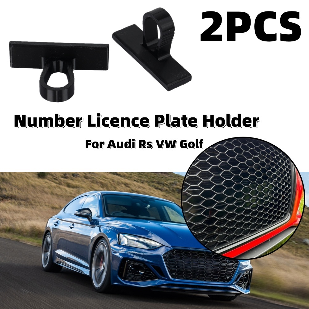 Golf Equipment Holder - Kentekenplaathouder grille honingraat kentekenplaatclip auto kentekenplaat