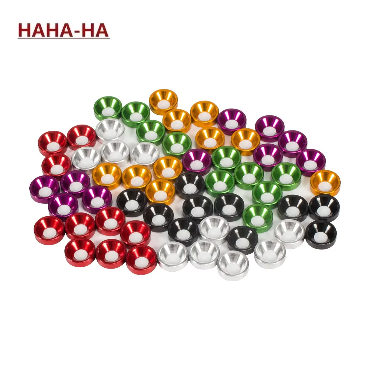 Head Racket Boom - Aluminium M3 Geanodiseerd Verzonken Ringen voor