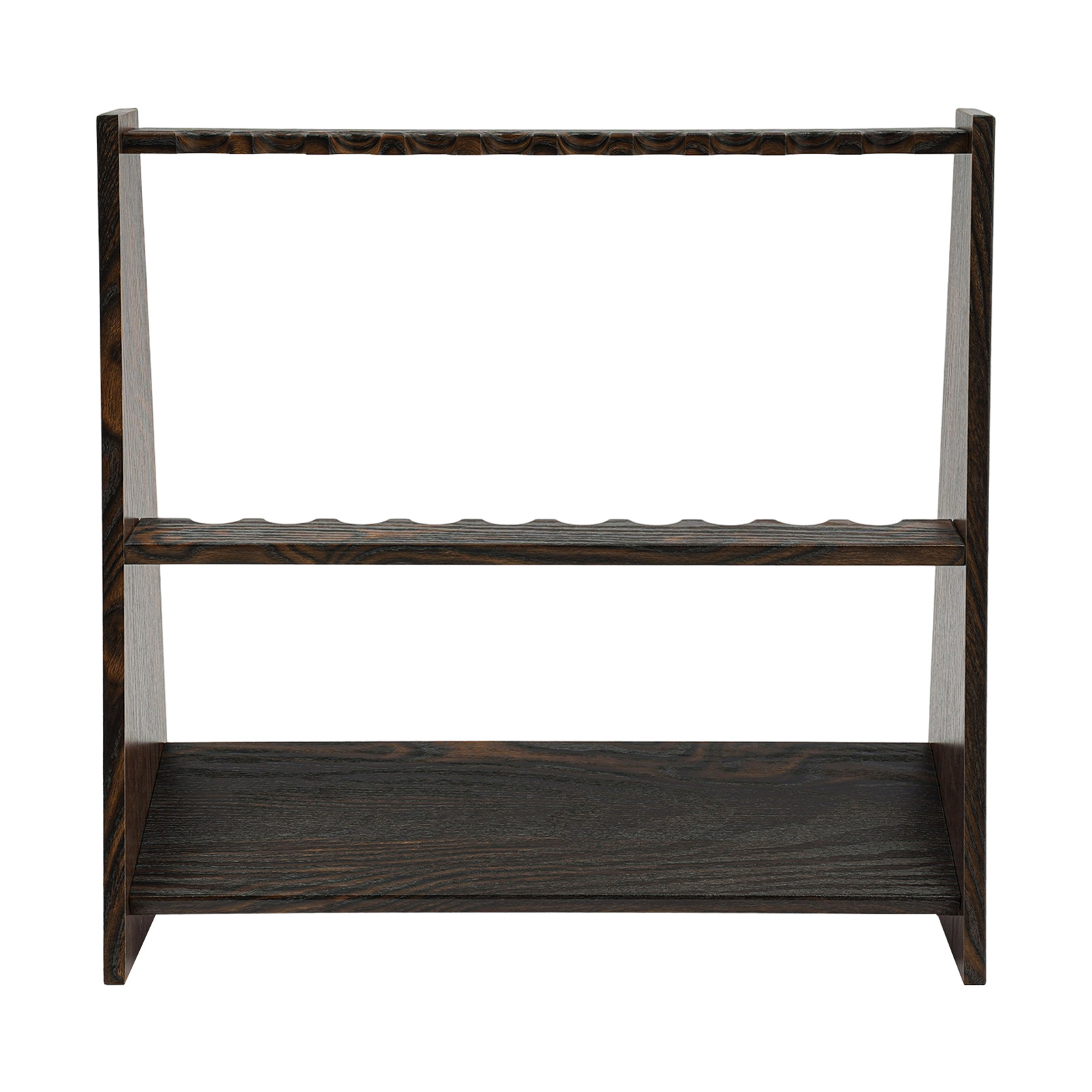 Golf Equipment Holder - Poolkeu-rek, biljartkeu-houder, staande organizer, 10-gaats houten
