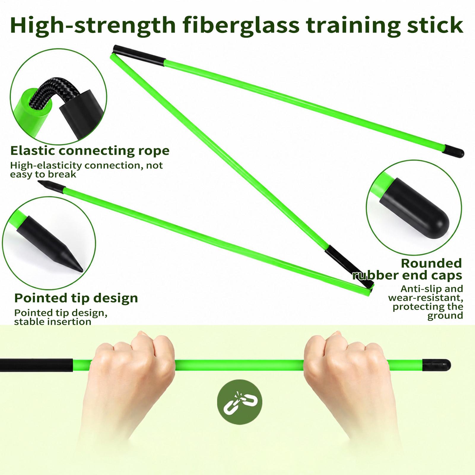Golf Equipment Usa - Golf Alignment Sticks Putting Verstelbare hoek