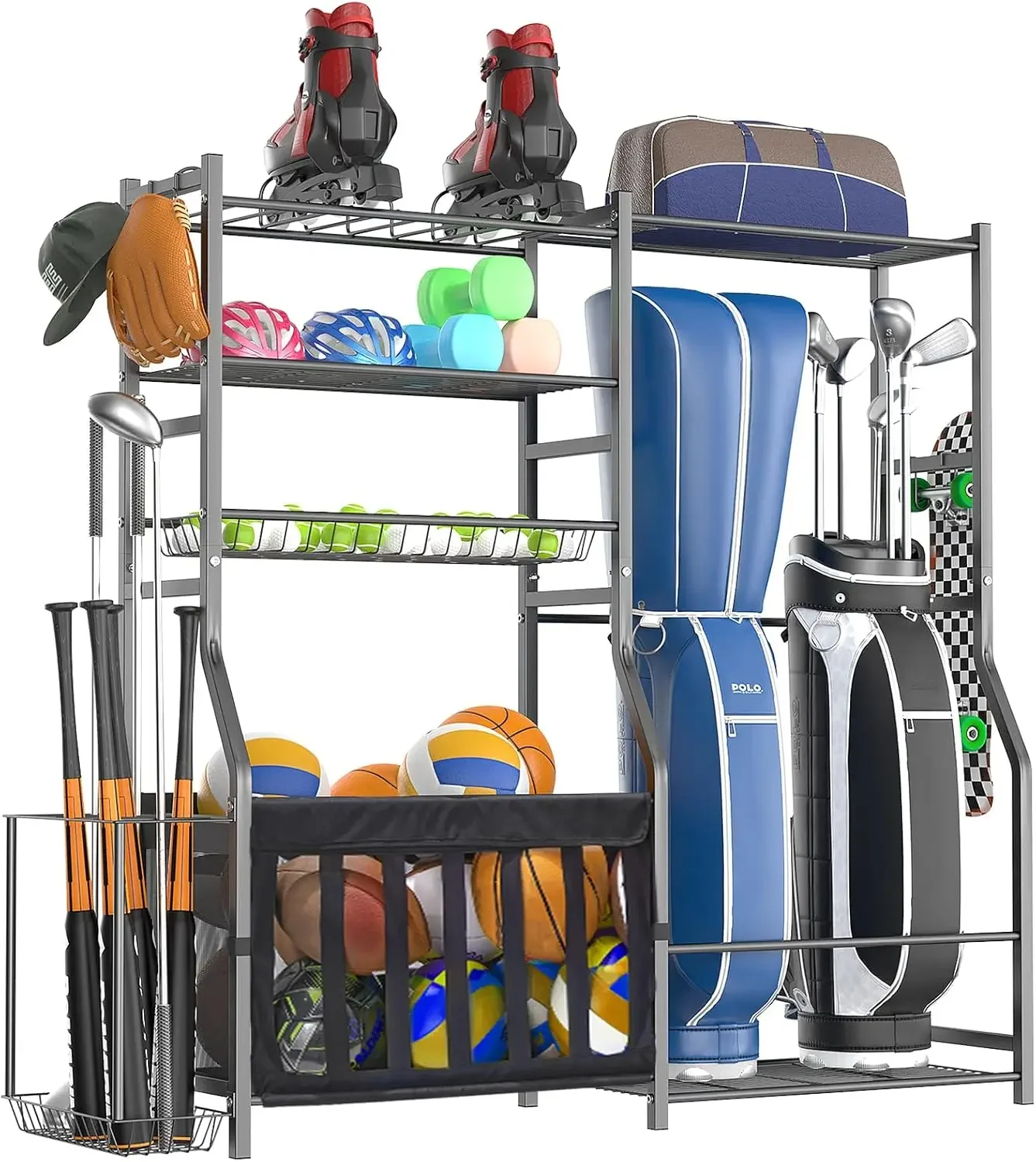 Zware-duty garage sportartikel - Golf Equipment Holder recensie en prijs