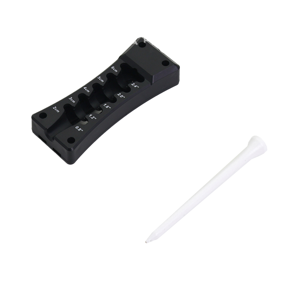 Zwarte 3-in-1 golftool met ver - Golf Equipment Holder recensie en prijs