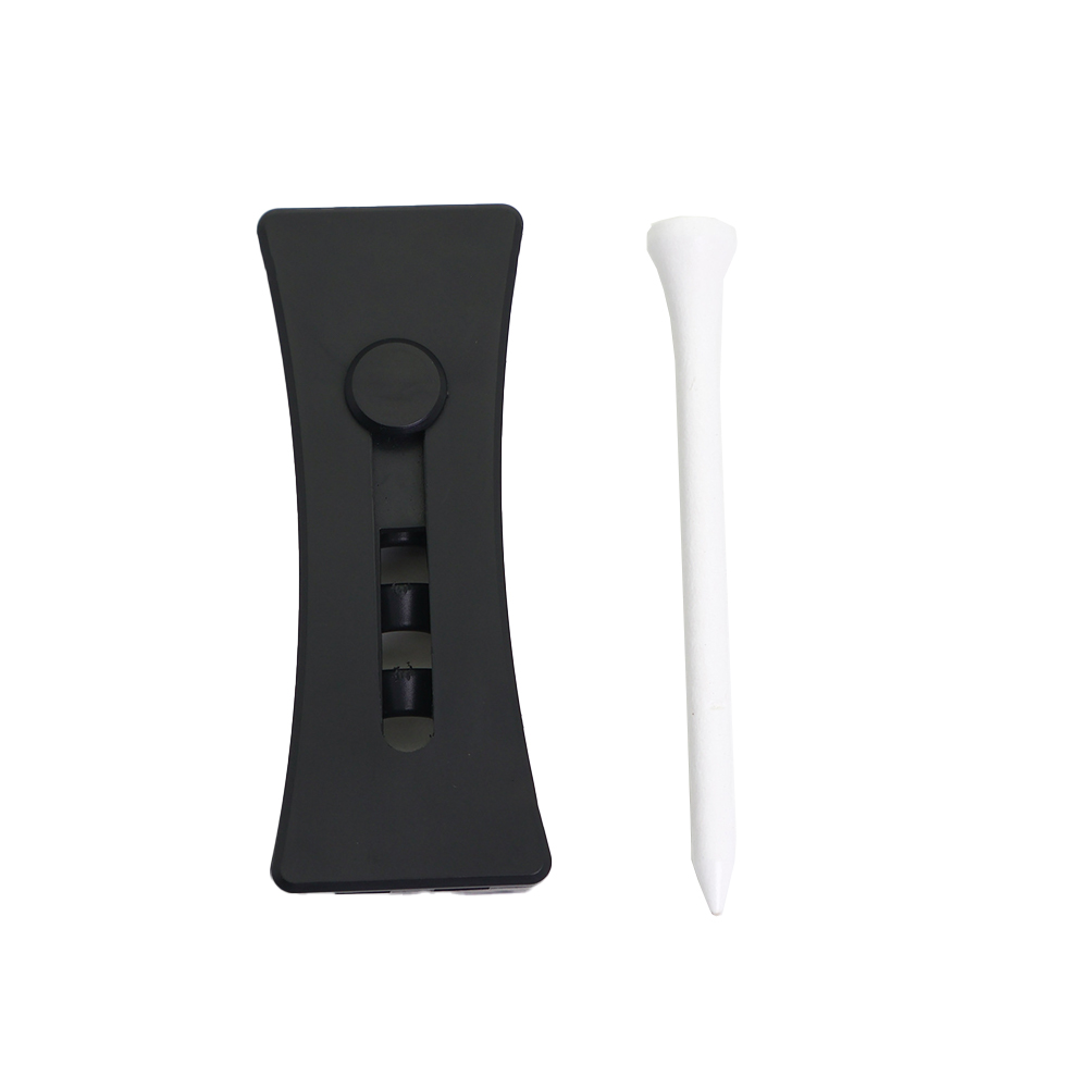 Zwarte 3-in-1 golftool met ver - Golf Equipment Holder recensie en prijs